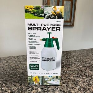 Multi-Purpose Sprayer with Green and Red Nozzle NEW